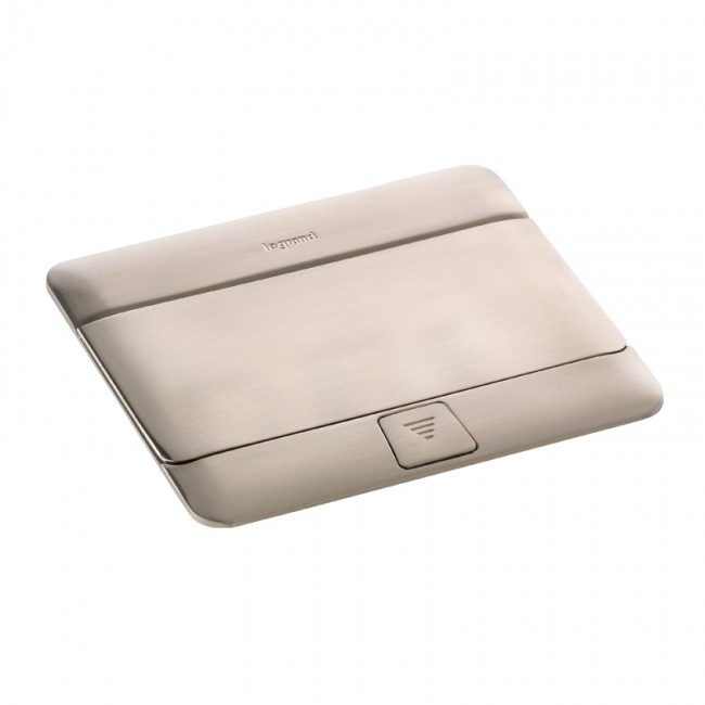 Pop-up Borðtengill 54021 Burstað Stál 4m, Innf.Borðtengill