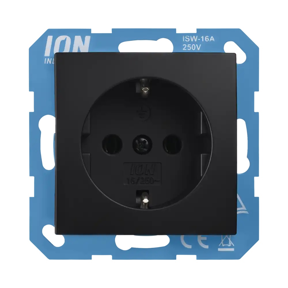 Ion Tengill M/Barnavörn E1 Matt Svartur 10.302.216