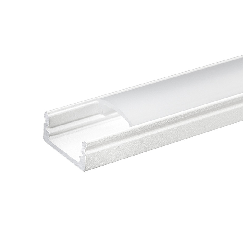 Nb Ál Profíll 2000x17,2x9,2 Opal Hvítur Mattur 5011146810