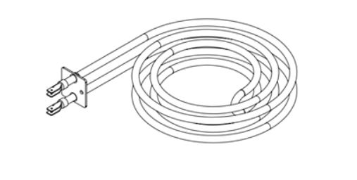 Hitaelement Vf31  114024, Rör Hitaelement, 1500w/230v